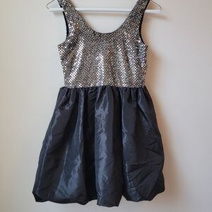 Un Deux Trois Black Dress For Girl 10